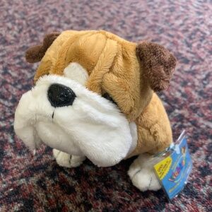 Bulldog Webkinz Plush New Unused Code